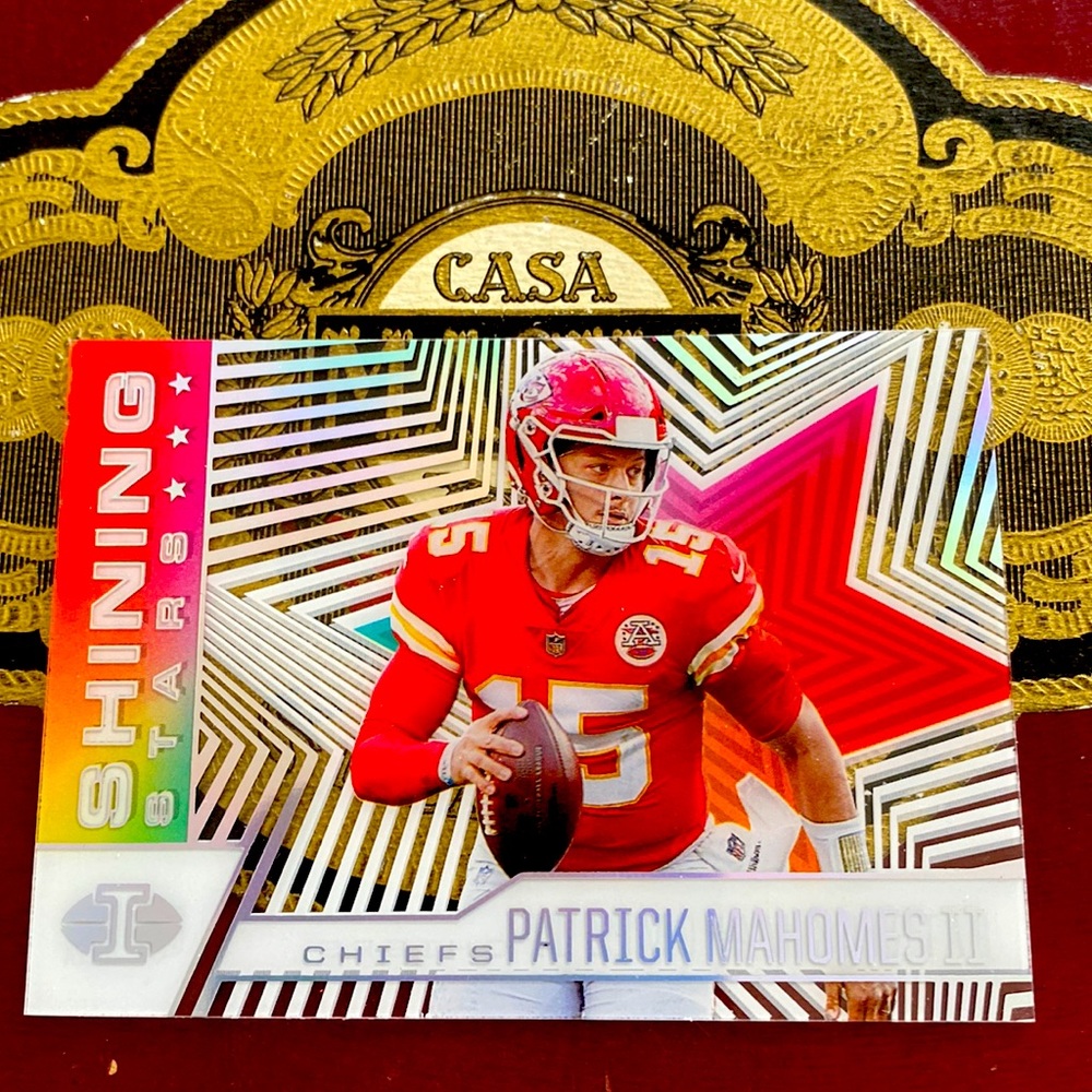 Shining stars Patrick Mahomes card